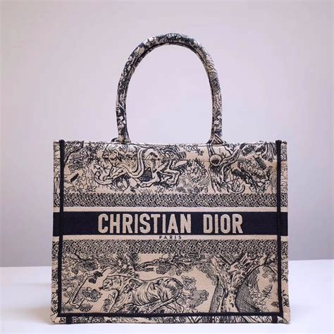 christian dior tote bag animal print|christian dior tote bag price original.